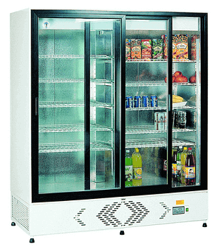 Bolarus Ecoplus C 1400 gastro chladničky presklenné dvere